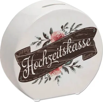 Produktbild von Hochzeitskasse Aquarell Spardose