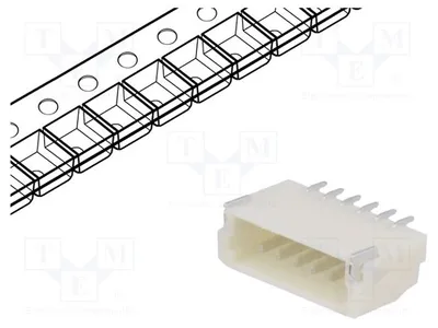 Immagine prodotto di 5 connettori a morsetto per cavi, maschio, 1A, 6 pin, 50V, 1mm, stagnati, modello A1001WR-S-6P, marca Signte