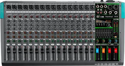 Immagine prodotto di Mixer audio, 99 effetti DSP, mixaggio professionale di effetti, PA16
