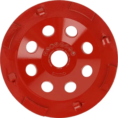 Produktbild von PRODIAMANT Diamant Schleiftopf PKD 150mm mit Stützsegmenten für Beschichtungen,