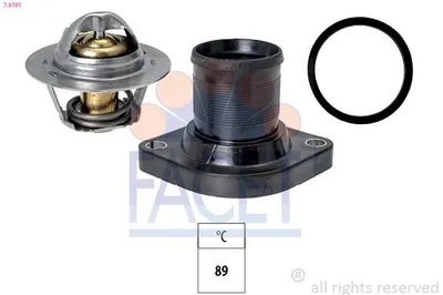 Produktbild von FACET Thermostat Kühlmittel 89°C passend für PEUGEOT 206 Schrägheck (2A/C) 206 CC (2D) 307 CC (3B) 206+ Schrägheck (2L, 2M) für CITROËN