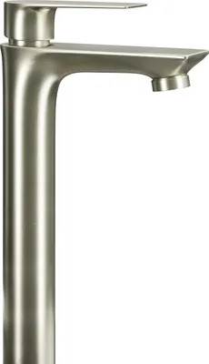 Immagine prodotto di Miscelatore per lavabo Planetmöbel con cartuccia in Vetroceramica, miscelatore monocomando, altezza 29 cm, spazzola dorata