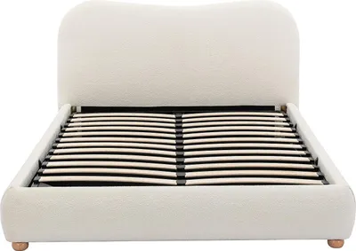 Produktbild von Bett mit Kommode - 160 x 200 cm - Bukla - Weiß - VANARI
