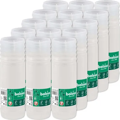 Obrázok produktu pre Vložky do parafínových sviečok Bolsius RP7 148h 15 kusov