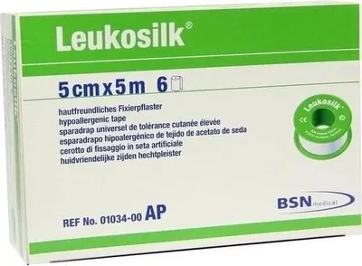 Zdjęcie produktu dla Leukosilk 5 cmx5 m 6 szt