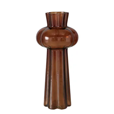 Produktbild von Boltze Gruppe Mahoni Vase braun 25cm (1 Stück)