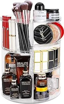Image de Rangement pour maquillage, pour 1 à 2 personnes, blanc