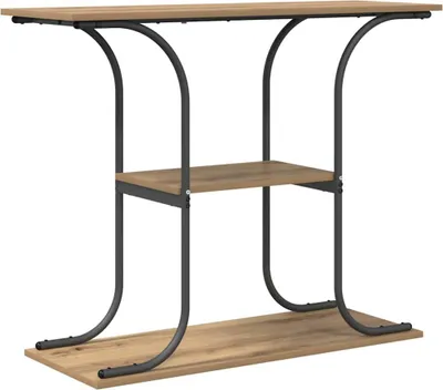 Produktbild von Konsolentisch Artisan-Eiche 101 x 35 x 80,5 cm Holzwerkstoff
