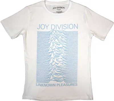 Obrázok produktu pre Joy Division - Tričko "Unknown Pleasures" pre ženy RO10360 (M) (Weiß)