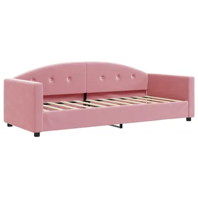 Immagine prodotto di vidaXL Letto da giorno rosa 80x200 cm in velluto