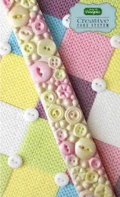 Immagine prodotto di Stampo in silicone per orlare i bottoni - Katy Sue