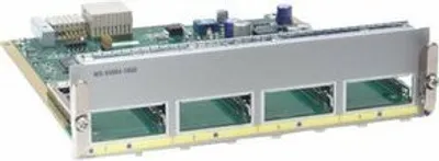 Produktbild von Cisco WS-X4904-10GE=, Silber, Catalyst 4900M, 10 Gbit/s, Kabelgebunden, 10 Gigabit Ethernet, 0 - 40 °C