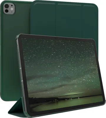 Produktbild von EAZY CASE Smartcase für Apple iPad Pro 11 (2024) Tabletcase Bookcover Smart Flipcase magnetisch Grün
