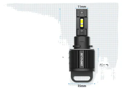 Image de Lampes LED, feux de route, feux de jour, H15