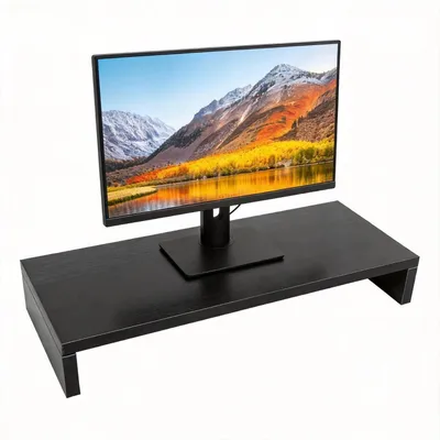 Obrázek produktu pro Dřevěný monitorový stojan s úložným prostorem