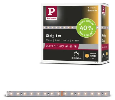 Produktbild von Paulmann MaxLED 500 LED Strip Warmweiß Erweiterung