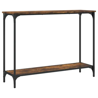Immagine prodotto di Tavolino Consolle Rovere Fumo 101x30,5x75 cm Legno Multistrato