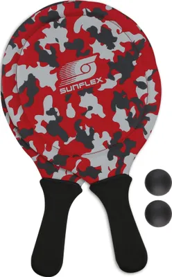 Produktbild von sunflex Beach Ball Set Camo rot