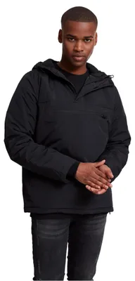 Produktbild von Urban Classics Herren Padded Pull Over Jacket Jacke, Schwarz (black), Medium