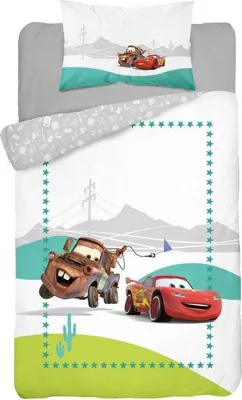Immagine prodotto di Biancheria da letto per bambini in cotone 100x135 CARS