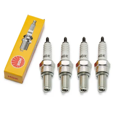 Produktbild von Zündkerzen Set NGK 4x C9E Zündkerze, 19,0mm Langgewinde Ø 10,0mm Hex 16,0mm, Elektrodenabstand 0,75mm, Wärmewert 9, 7499