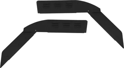 Produktbild von Lüftungsgitter Be & Entlüftung für VW Transporter T2 1967-1979 Alu Schwarz 2tlg