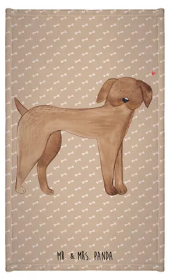 Produktbild von Mr. & Mrs. Panda Handtuch Hund Dogge - Hundeglück - Geschenk, Deutsche, Niedlich, Sprüche, Frotteetuch, baumwolle, gäste wc, Baumwollhandtuch, Herz, Hunde, Klein
