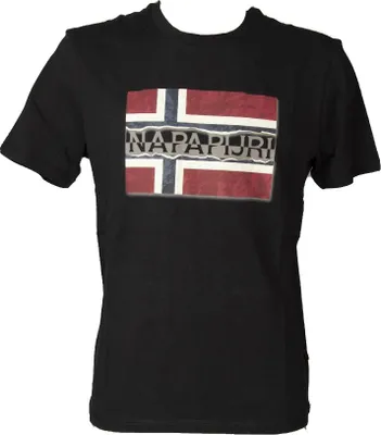 Produktbild von NAPAPIJRI Herren T-Shirt Kurzarm Rundhals Baumwolle Artikel NP0A4FRR SENCH SS, XL, Cotone 100%