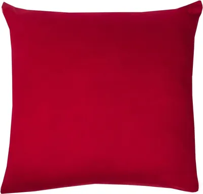Produktbild von Jersey Kissenbezug 80x80 cm 100% Baumwolle Kirschrot