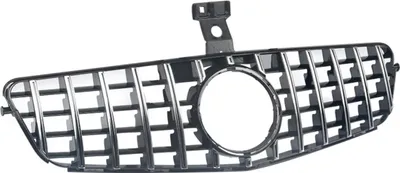 Image de Calandre avant - Noir Chrome GT Style - Pour Mercedes GLC W253/X253 (2020)