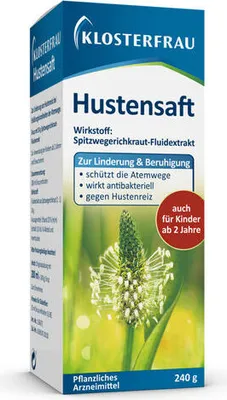 Image de Klosterfrau Hustensaft | Pour soulager et apaiser | 240 g | PZN 13505569