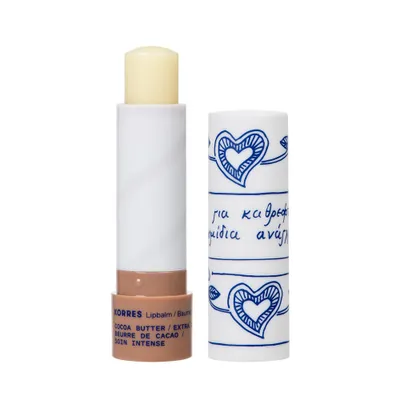 Produktbild von KORRES Feuchtigkeitsspendender Lippenbalsam mit Kakaobutter für sofortige Pflege 4,5g