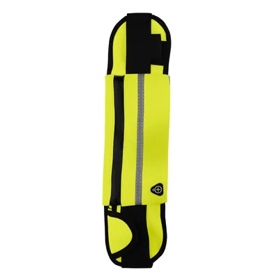 Produktbild von Universal Sport Bananentasche, Bauchtasche mit Reflexstreifen – Neongelb