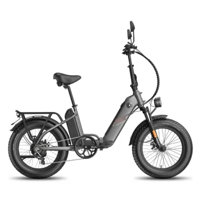 Produktbild von 20 Zoll Klapprad Fatbike E-Bike Herren & Damen 48V 12Ah*2 Akku 65N.m Motor, 150kg Tragfähigkeit170KM Reichweite E-Bike Klappräder  Hydraulische Bremse