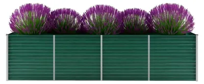 Produktbild von Hochbeet aus verzinktem Stahl 320x80x77cm