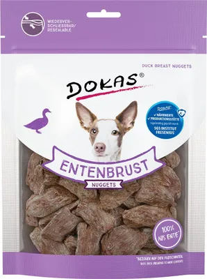 Produktbild von Dokas Entenbrust Nuggets 110 g