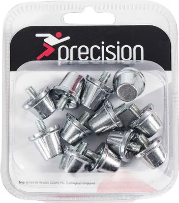Obrázok produktu pre Precision - Kolíky na futbalové topánky, sada 6 ks RD335 (jedna veľkosť) (strieborná)