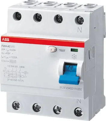Immagine prodotto di FI-Schutzschalter 40A F204A-40/0,3 pro M compact 4pol. 300mA F204A-40/0,3 (2CSF204101R3400)