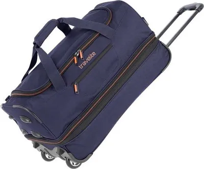 Produktbild von Famanu Trolley Reisetasche auf Rollen - Blau