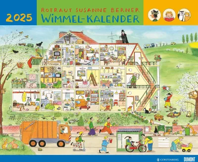 Produktbild von Wimmel-Kalender 2025 - DUMONT Kinderkalender - Wandkalender 60 x 50 cm - Spiralbindung