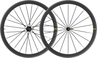 Produktbild von Mavic Cosmic Sl 40 Carbon Tubeless Rennrad Laufradsatz Schwarz 9 x 100 / 10 x 130 mm / Shimano/Sram HG Schwarz 9 x 100 / 10 x 130 mm