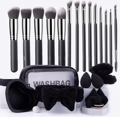 Produktbild von INF 27-teiliges Make-up Pinselset - Lidschatten, Foundation & Blender Kit