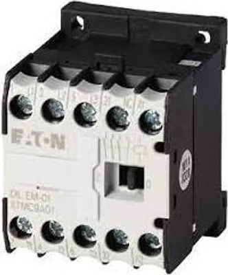 Immagine prodotto di Contattore miniaturizzato 3P 1NO 9A 4kW/400V 24VDC controllo DILEM-10-G-EA Eaton 189984