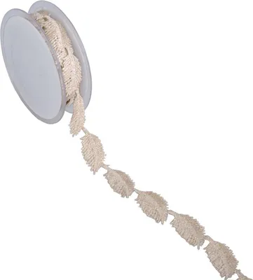 Produktbild von Dekoband "Metallic Leaf Lace" - Gold - 10mm - 4,6m - 35924-10-4,6-02