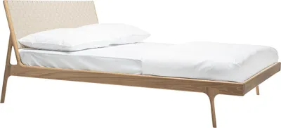 Produktbild von home24 Bett - Eiche Massiv