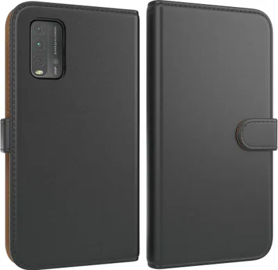 Produktbild von EAZY CASE Business Hülle für Xiaomi Redmi 9T klappbar, Premium Kunstleder Handyhülle mit Kartenfach