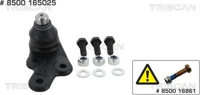 Produktbild von TRISCAN Traggelenk für FORD Kuga Mk2 (DM2) 8500 165025