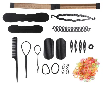 Immagine prodotto di Set per acconciature con 20 accessori per capelli, ideale per signore