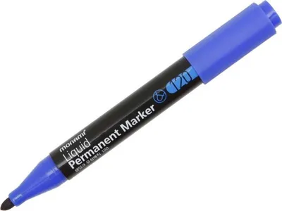 Produktbild von Permanentmarker Monami SigmaFlo 120, 1,5mm, Blau