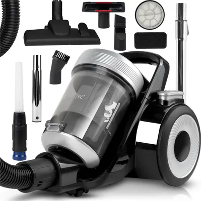 Produktbild von Beutelloser Zyklonstaubsauger 4000W 2L Mit Hepa-Filter Und Zubehör